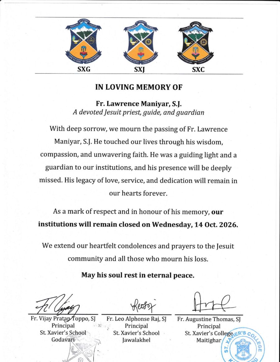 In Loving Memory of Fr. Lawrence