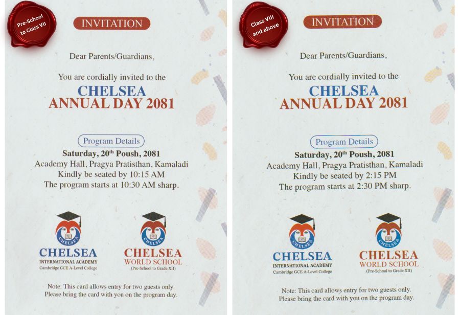 Chelsea Annual Day - 2081