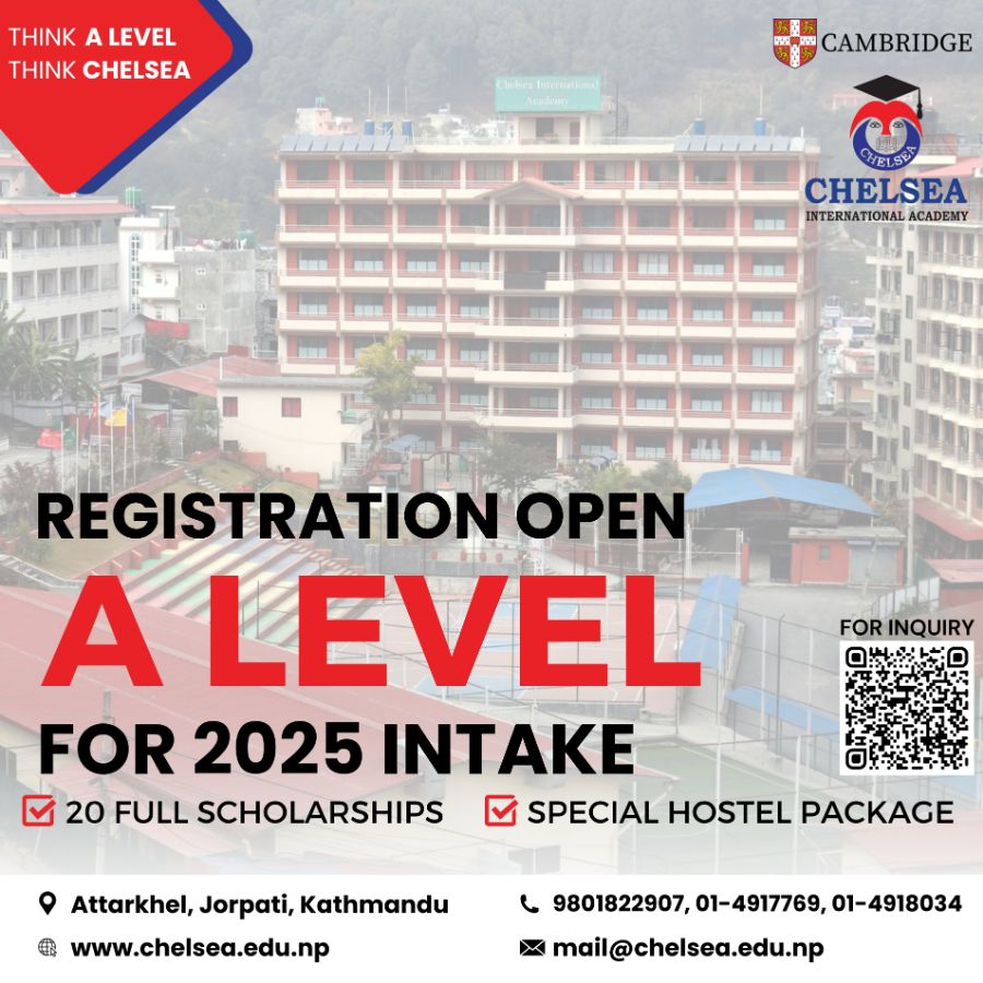 Registrations Open for A Level Intake 2025