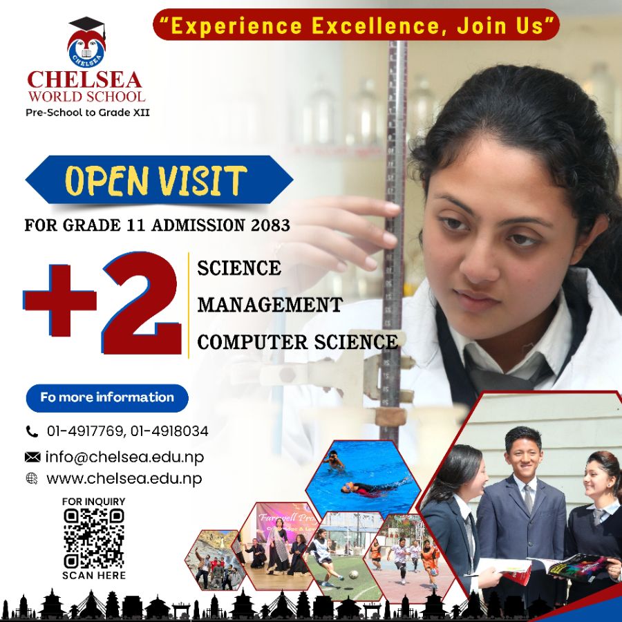 Admissions Open for Grade XI