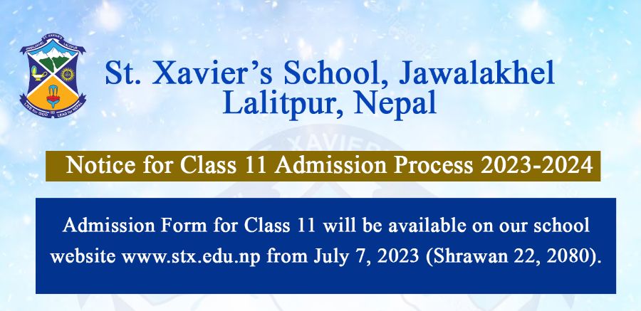 Admission Process for Grade XI