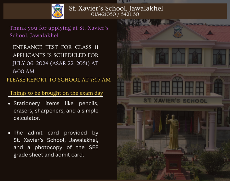 ENTRANCE TEST ROOM ALLOCATION