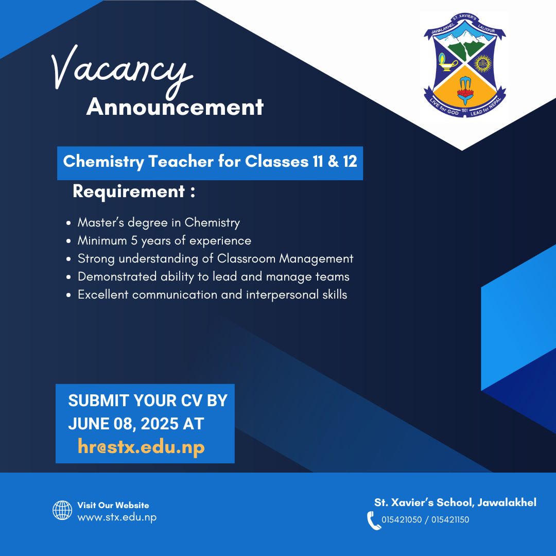 VACANCY ANNOUNCEMENT