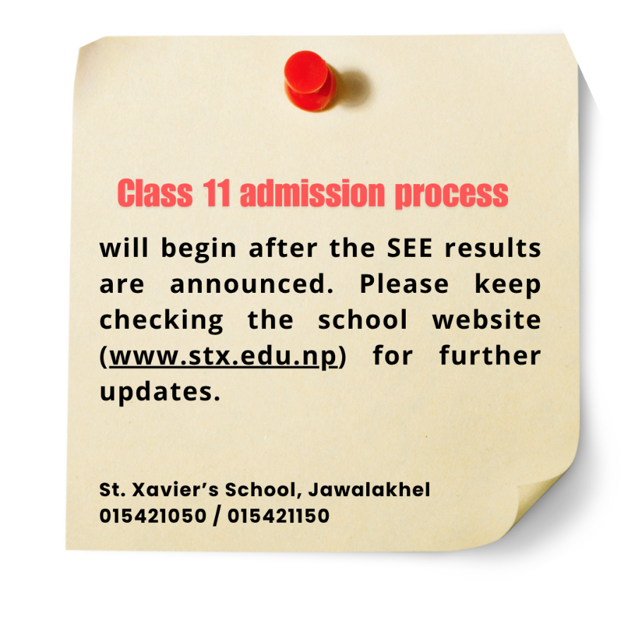 Class 11 Admission Process
