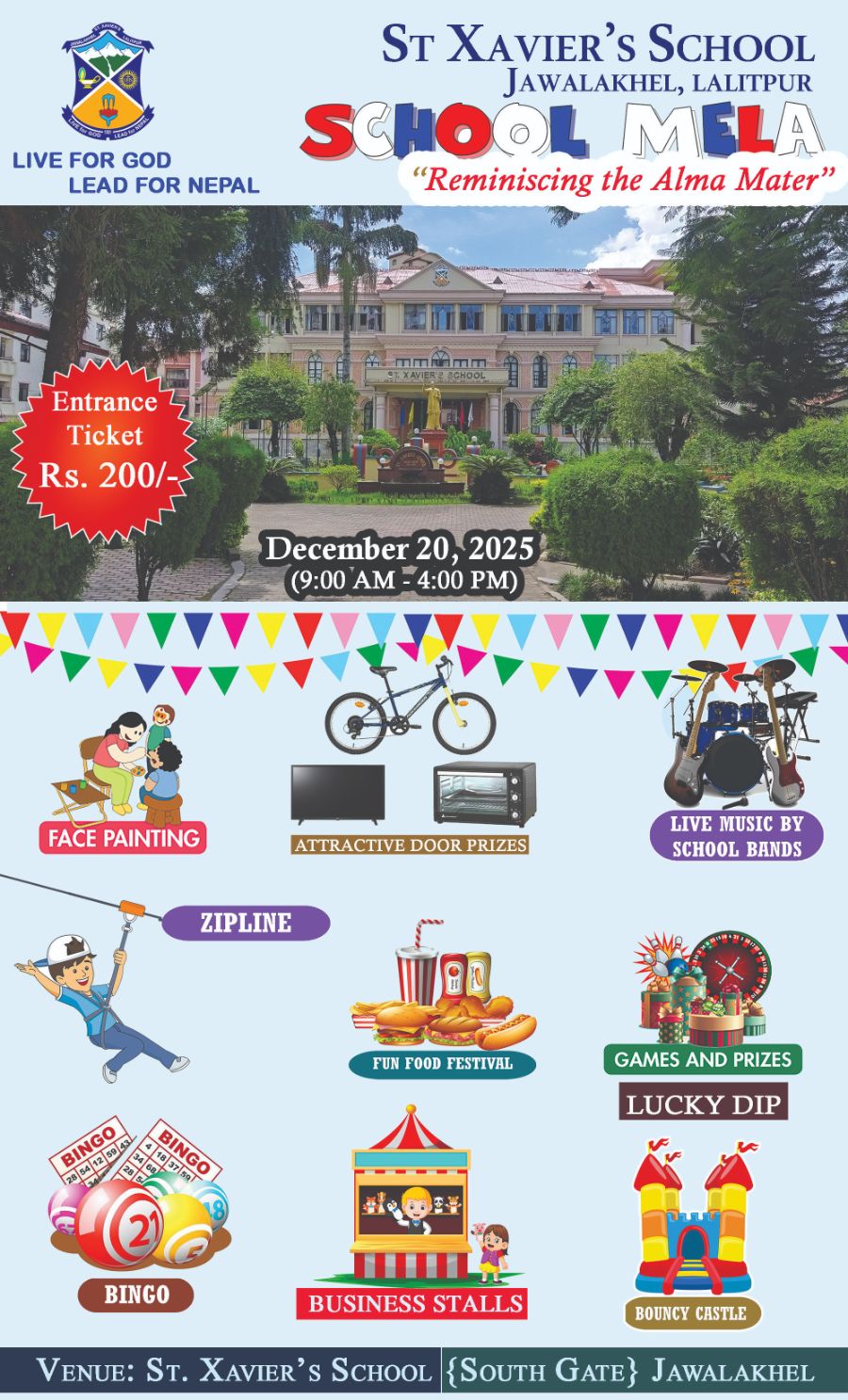 School Mela, December 20, 2025