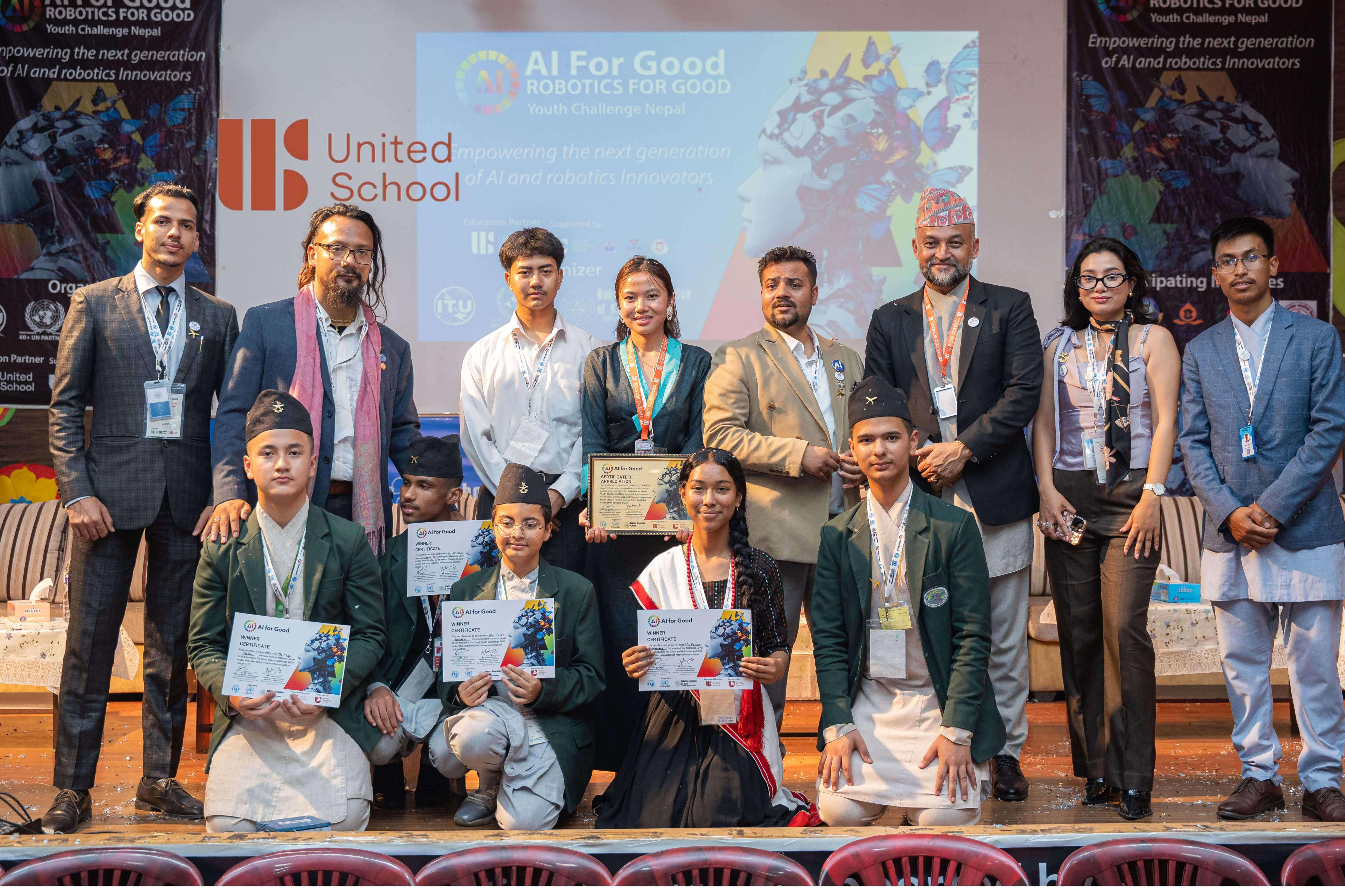 United School students win second place at Robotics Challenge 2025 in Geneva