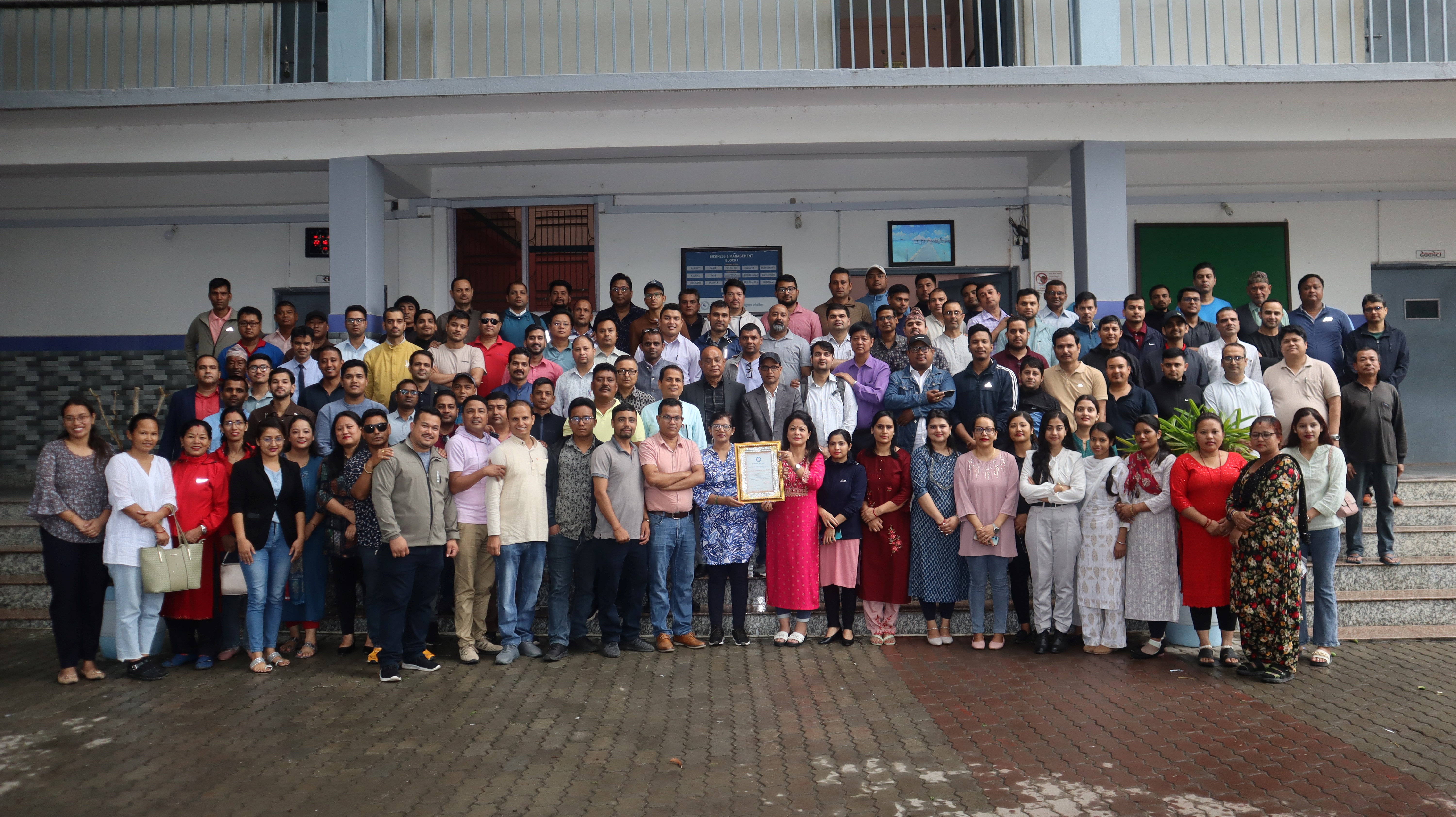 Team HSMSS with QAA Certificate