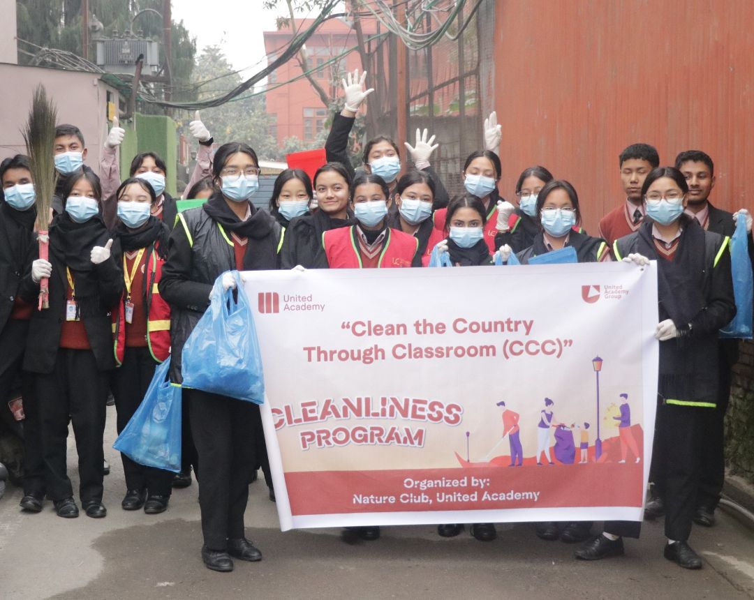 Clean the Country Through Classroom (CCC): Best Practices at the Best College of Nepal