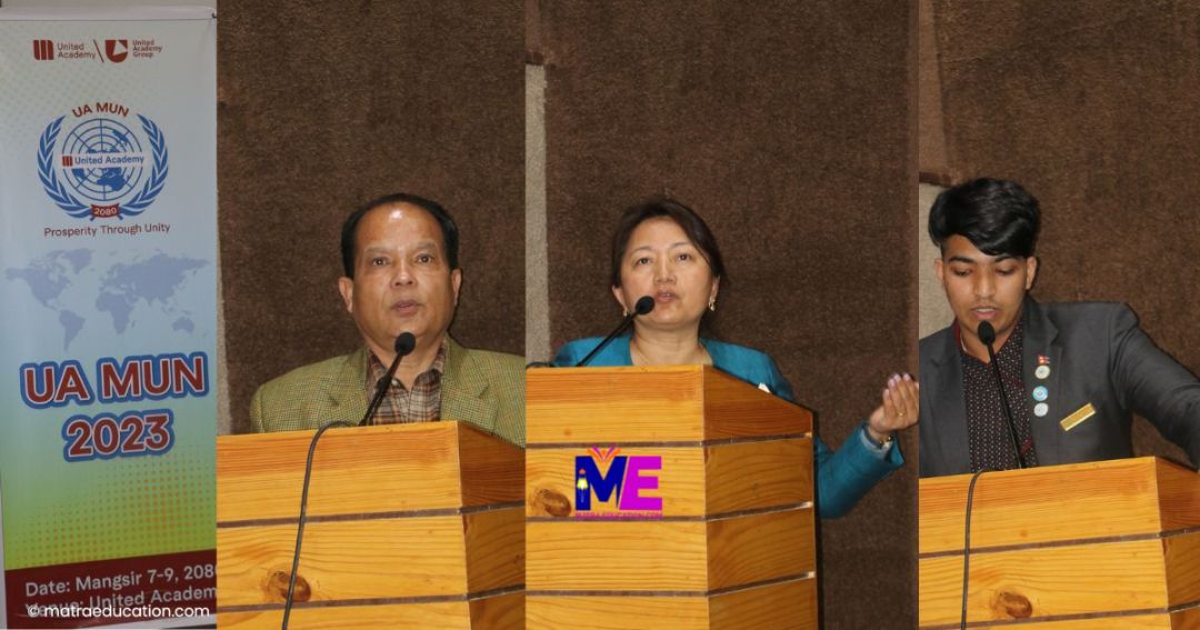 United Academy's MUN Event