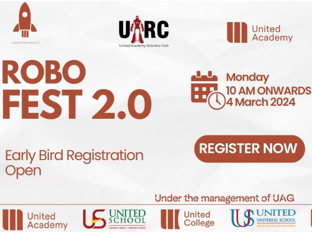 United Academy to organize Robo Fest 2.0