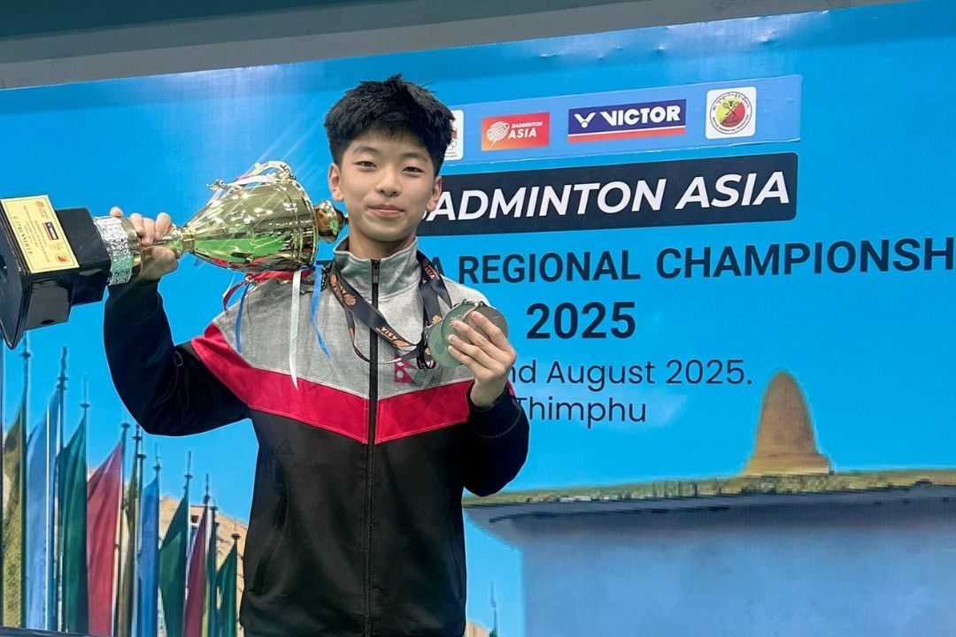 Grade XI Student from United Academy Secures 2nd Position at South Asia Badminton 2025