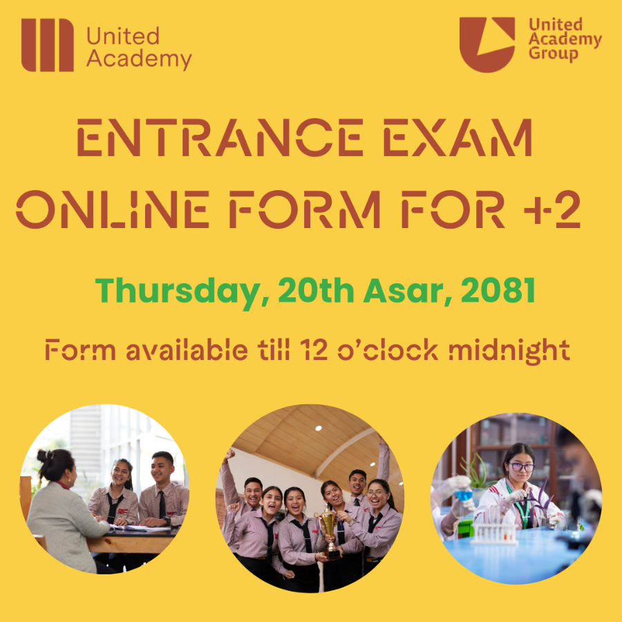 +2 Entrance Exam Online Registration Form
