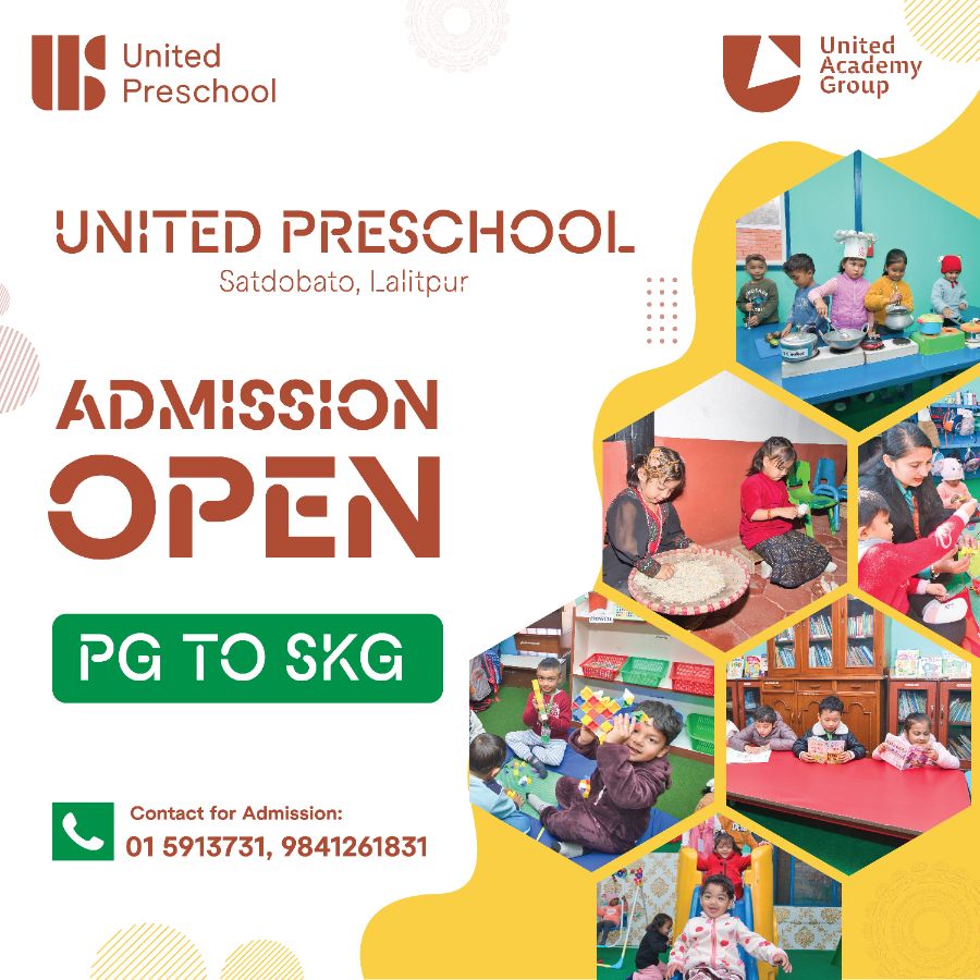 Admission Open at United Preschool