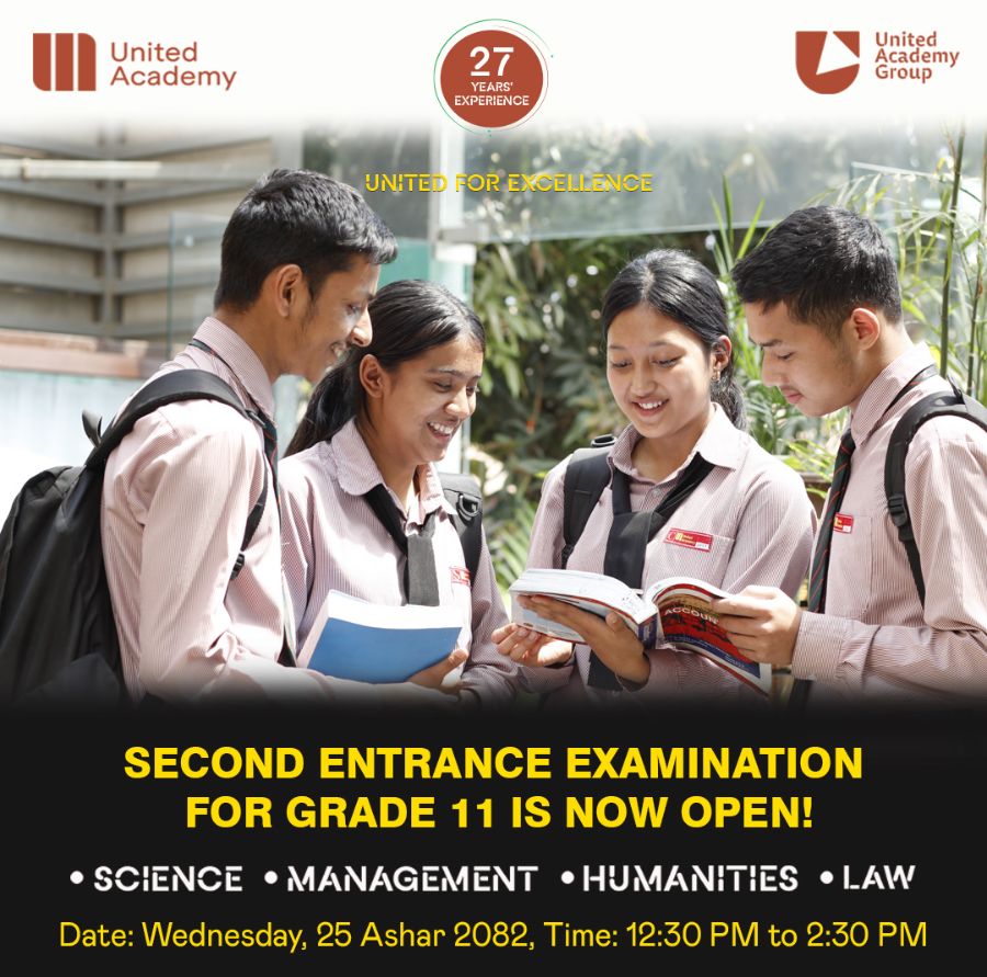 Admission Open for 2082