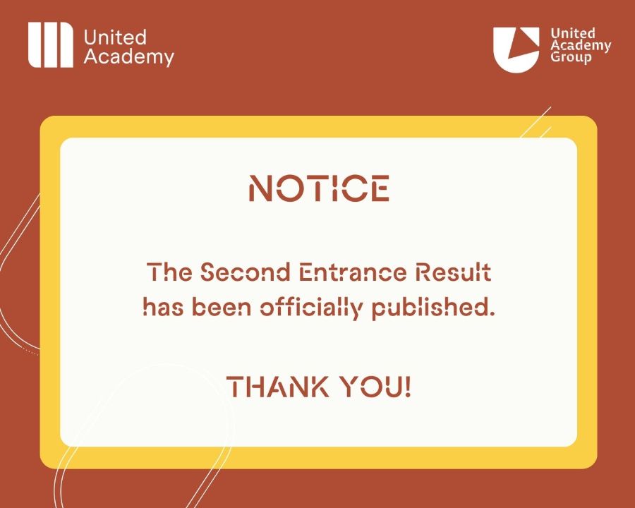 Second entrance exam results have been published. Check your result now.
