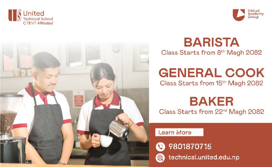 Admission Open At United Technical School