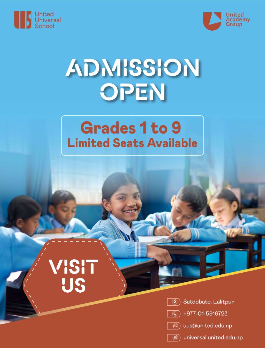 Admission Open for 2083 at United Universal School