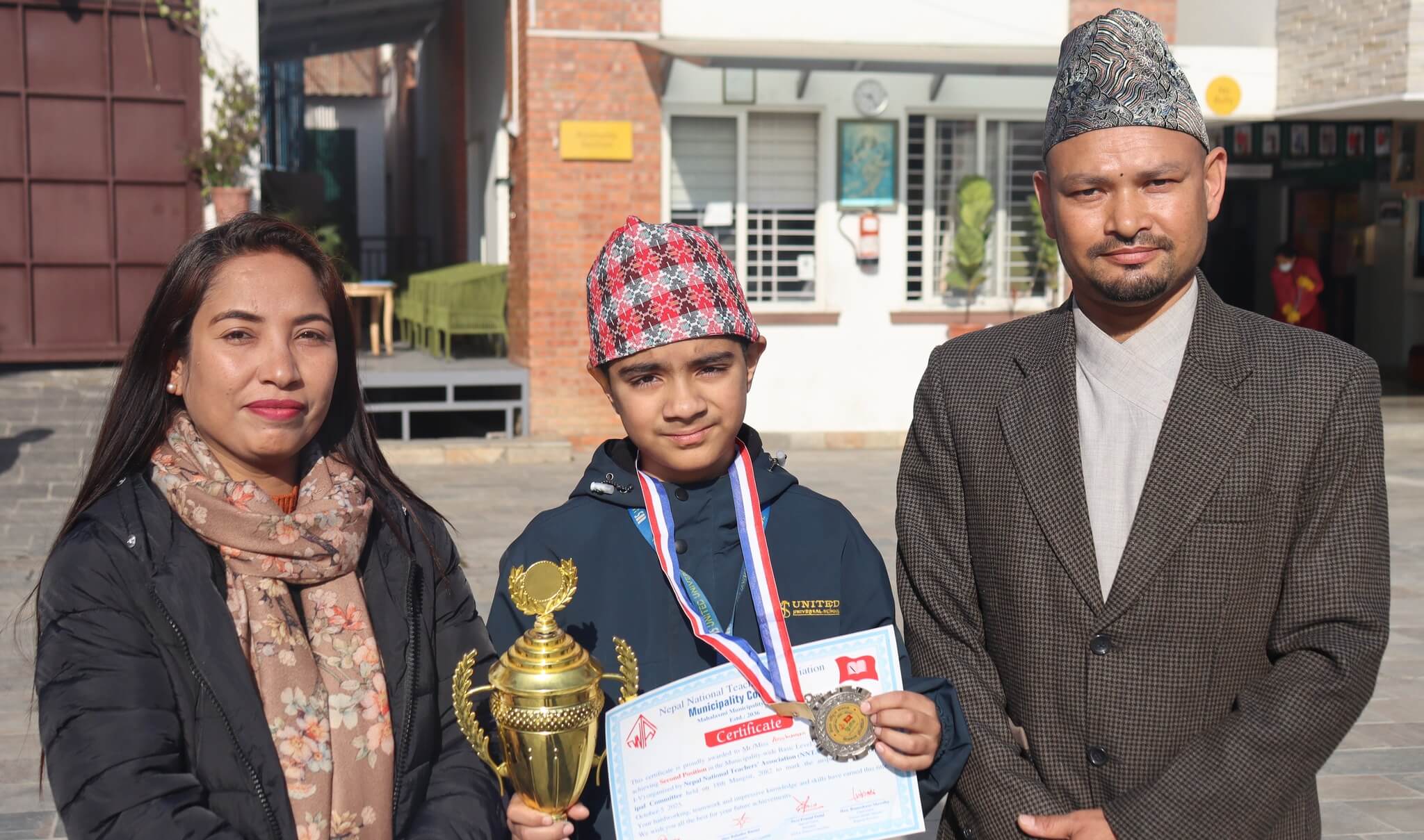 Anshuman Sharma (Grade 5) has secured 2nd Place in the Inter School Art Competition