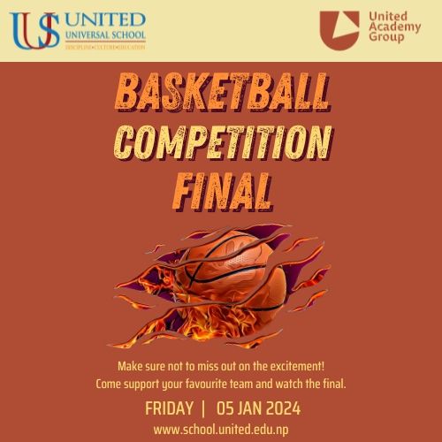 Invitation for Basketball Competition Final!