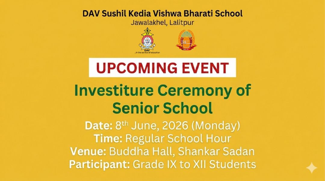 Investiture Ceremony of Senior School