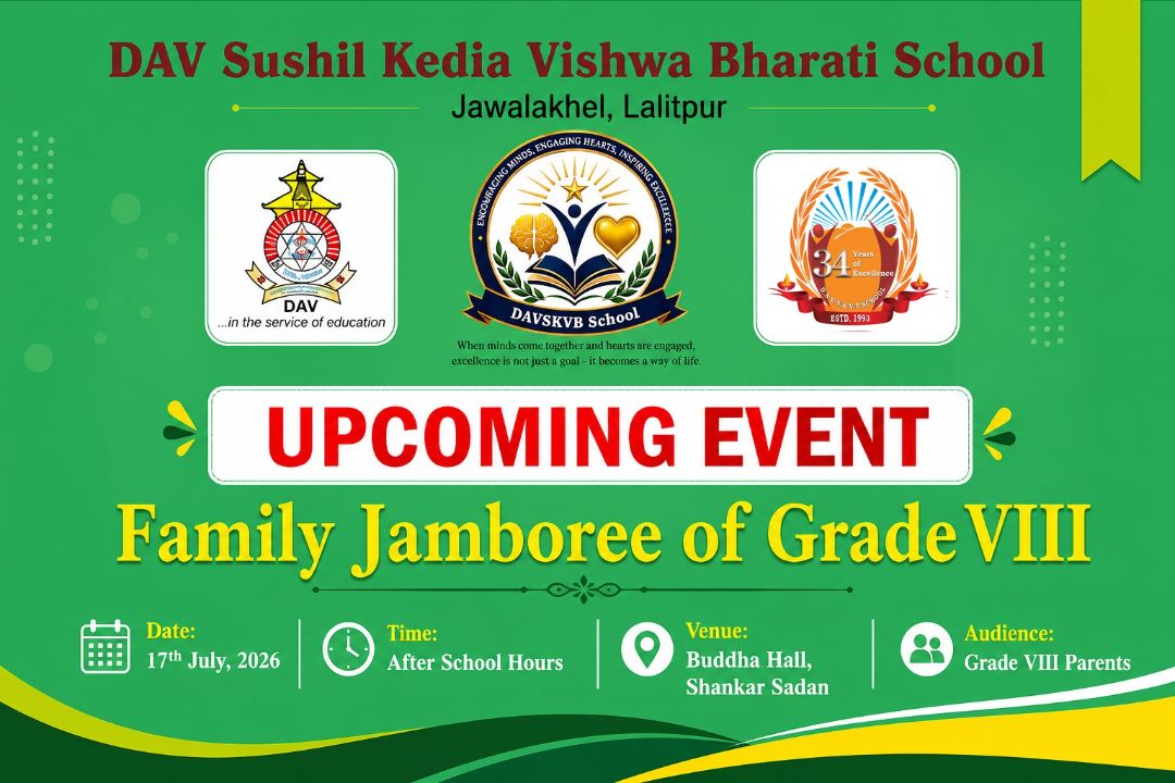 Family Jamboree of Grade VIII