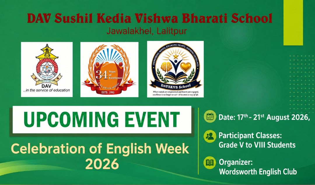 Celebration of English Week - 2026