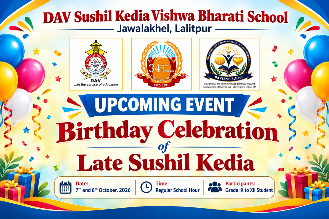 Birthday Celebration of Late Sushil Kedia