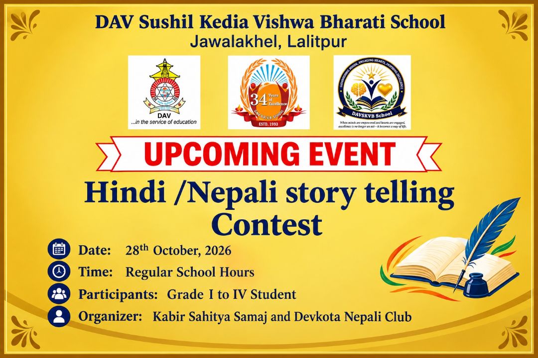Hindi /Nepali story telling Contest