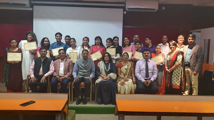 Workshop and Training from DAV to Rising Academy New Plaza, Kathmandu