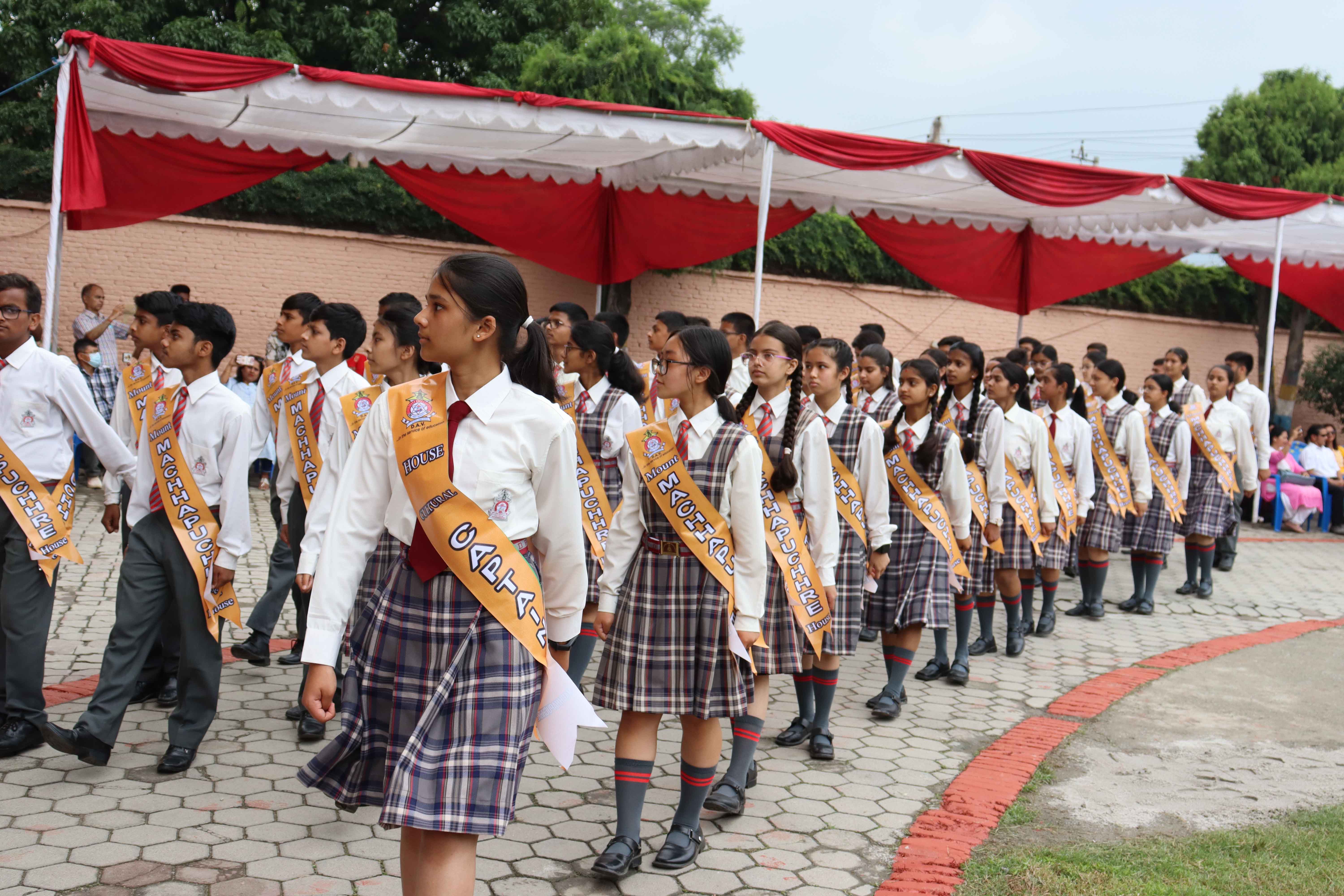 Investiture Ceremony of Senior School