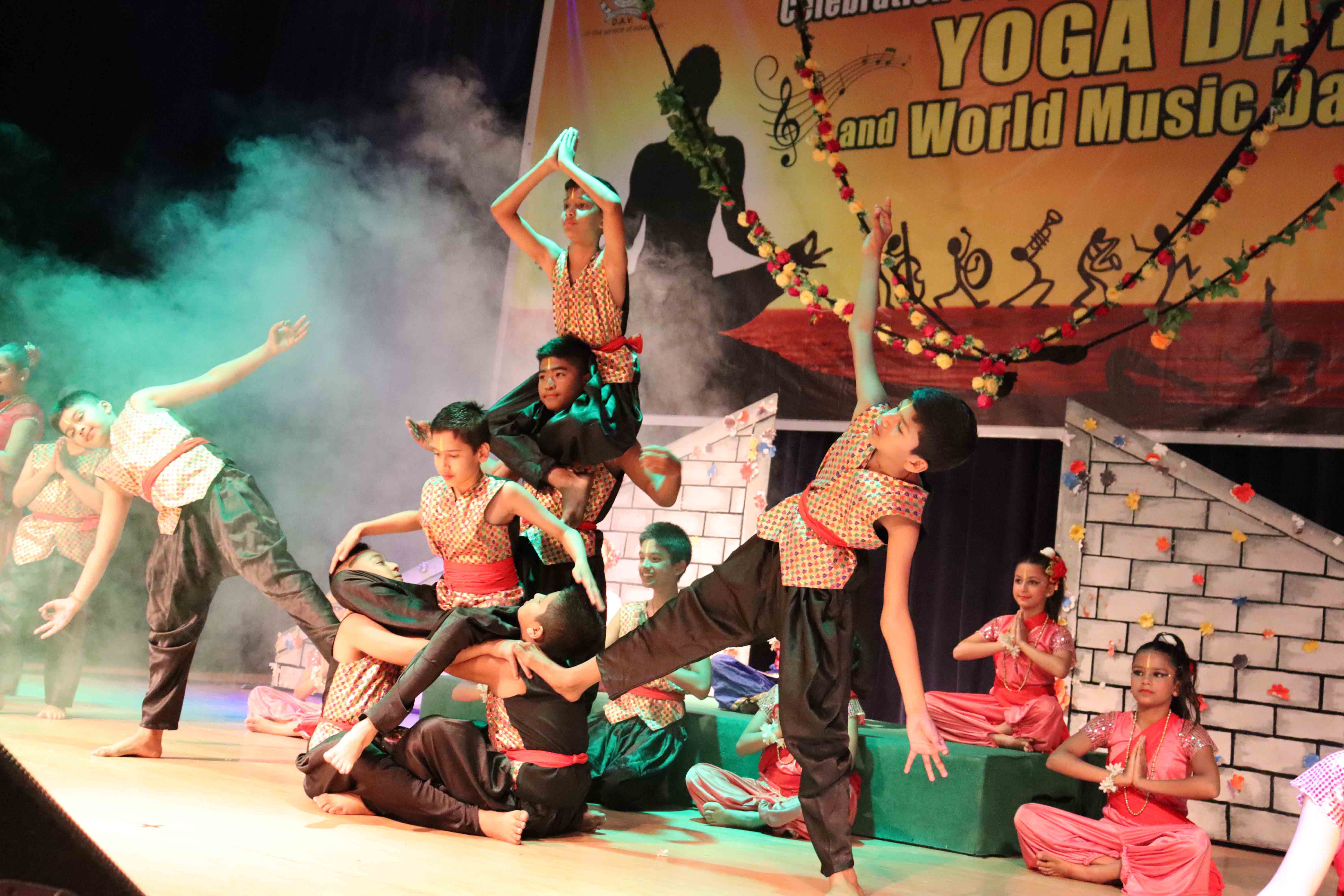 Celebration of International Yoga and Music Day
