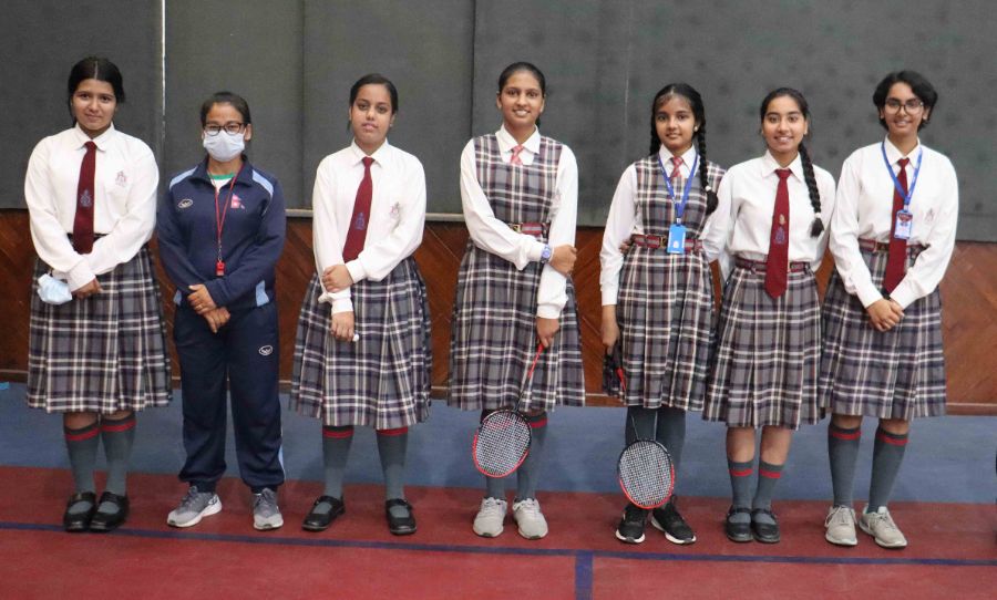 Badminton Competition for the Girls of Senior School