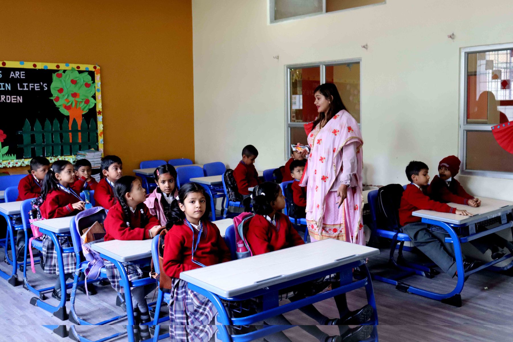 Story Telling by Parents for Grade I students
