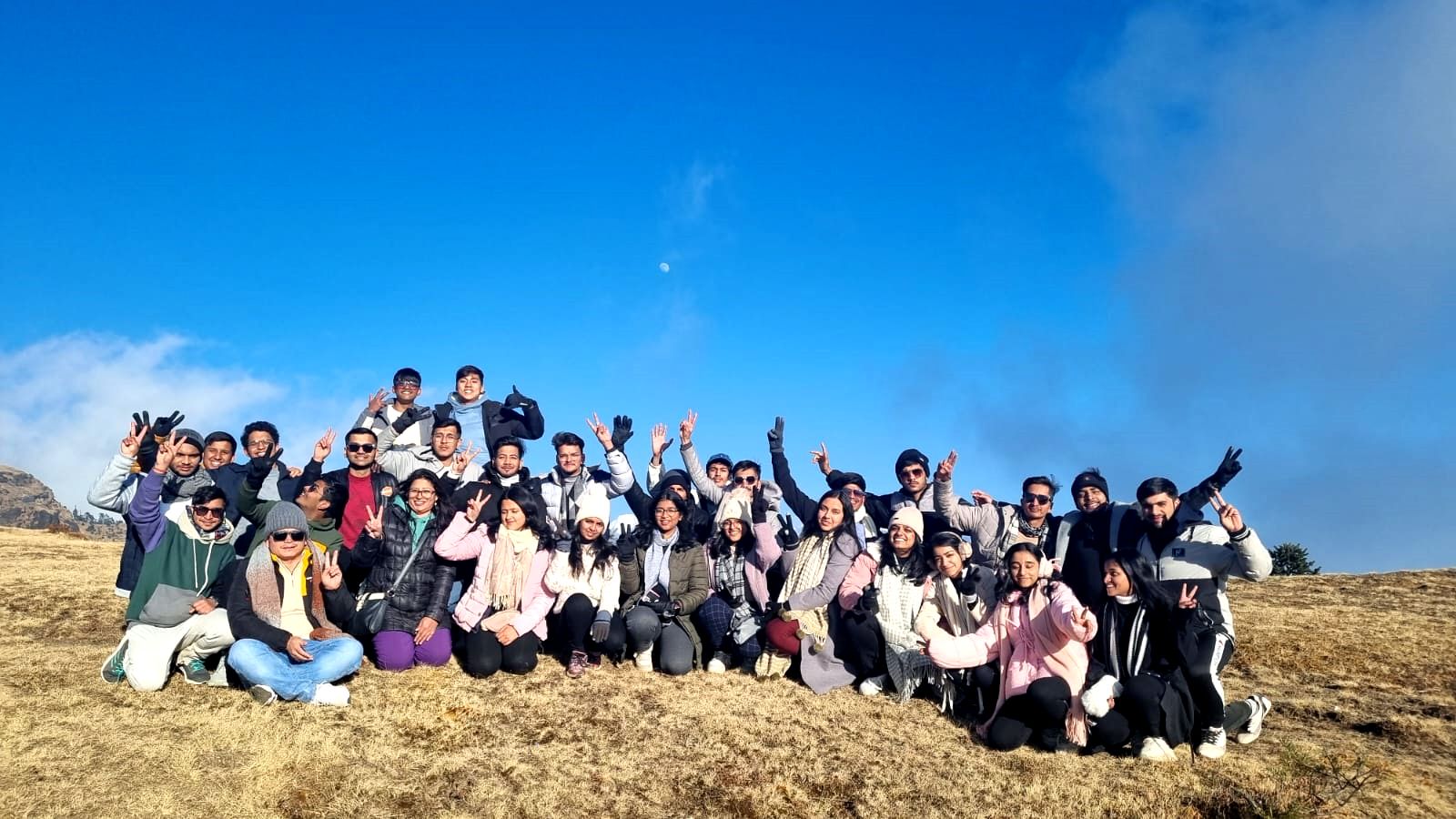 Educational Tour of Grade XII at Kalinchowk