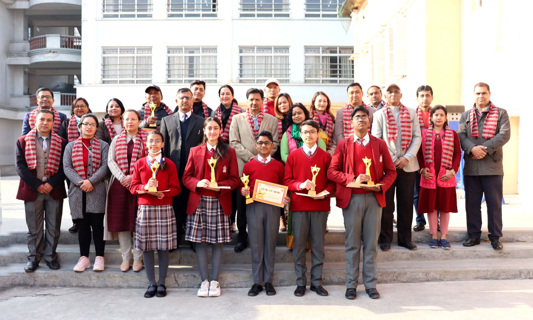 Chairperson Bestowed 'STAR Student Award' of the First Semester