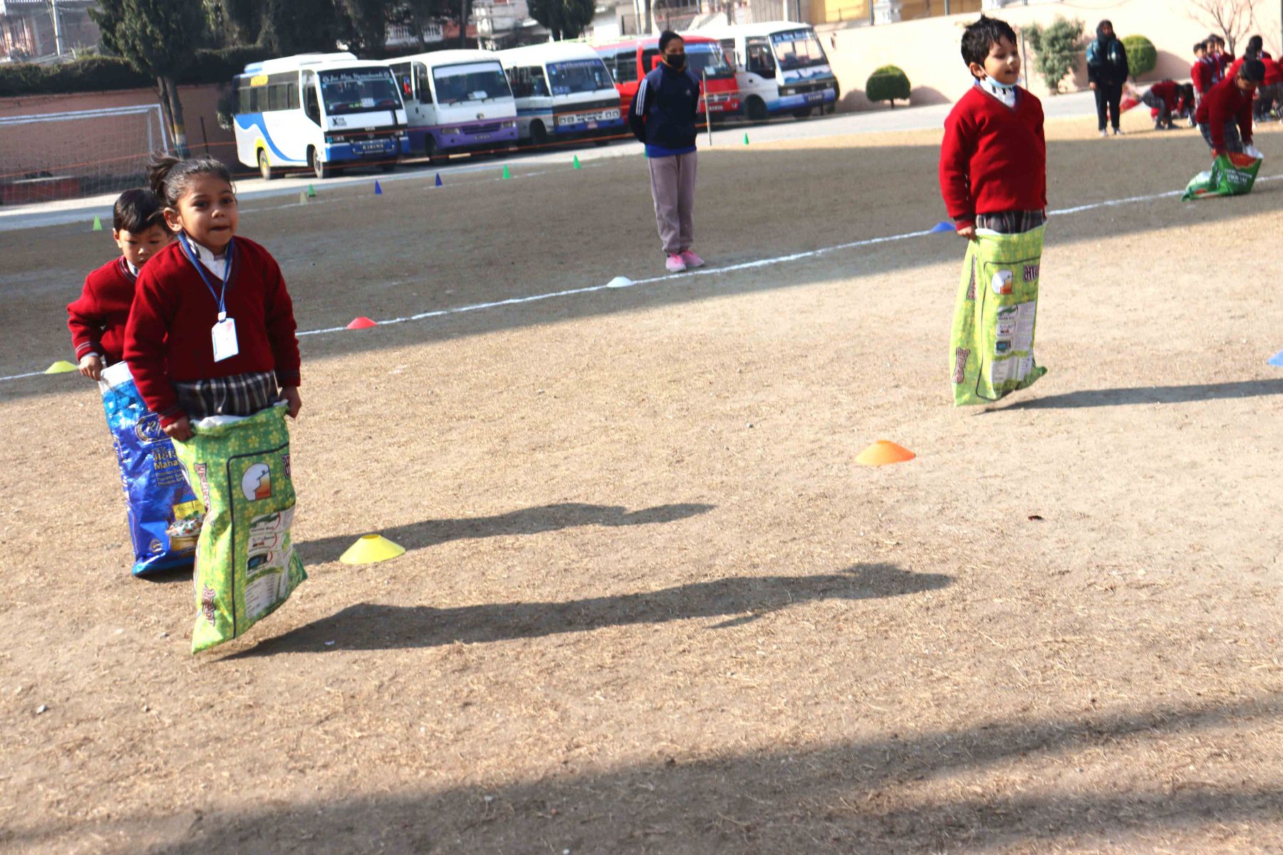 Sports Day of DAV Kindergarten