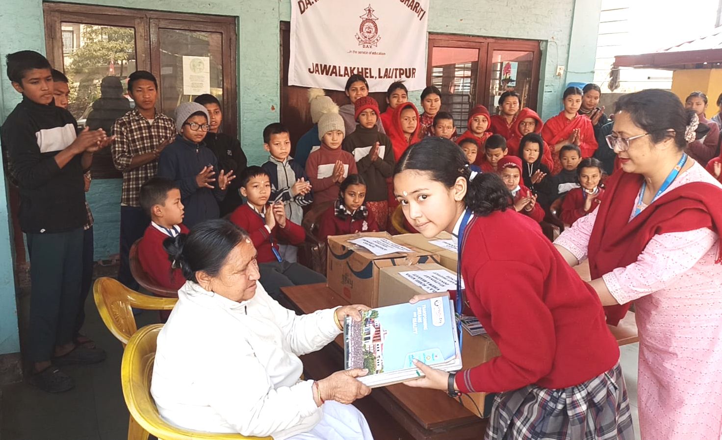 Junior School Inculcating Sharing and Caring Culture