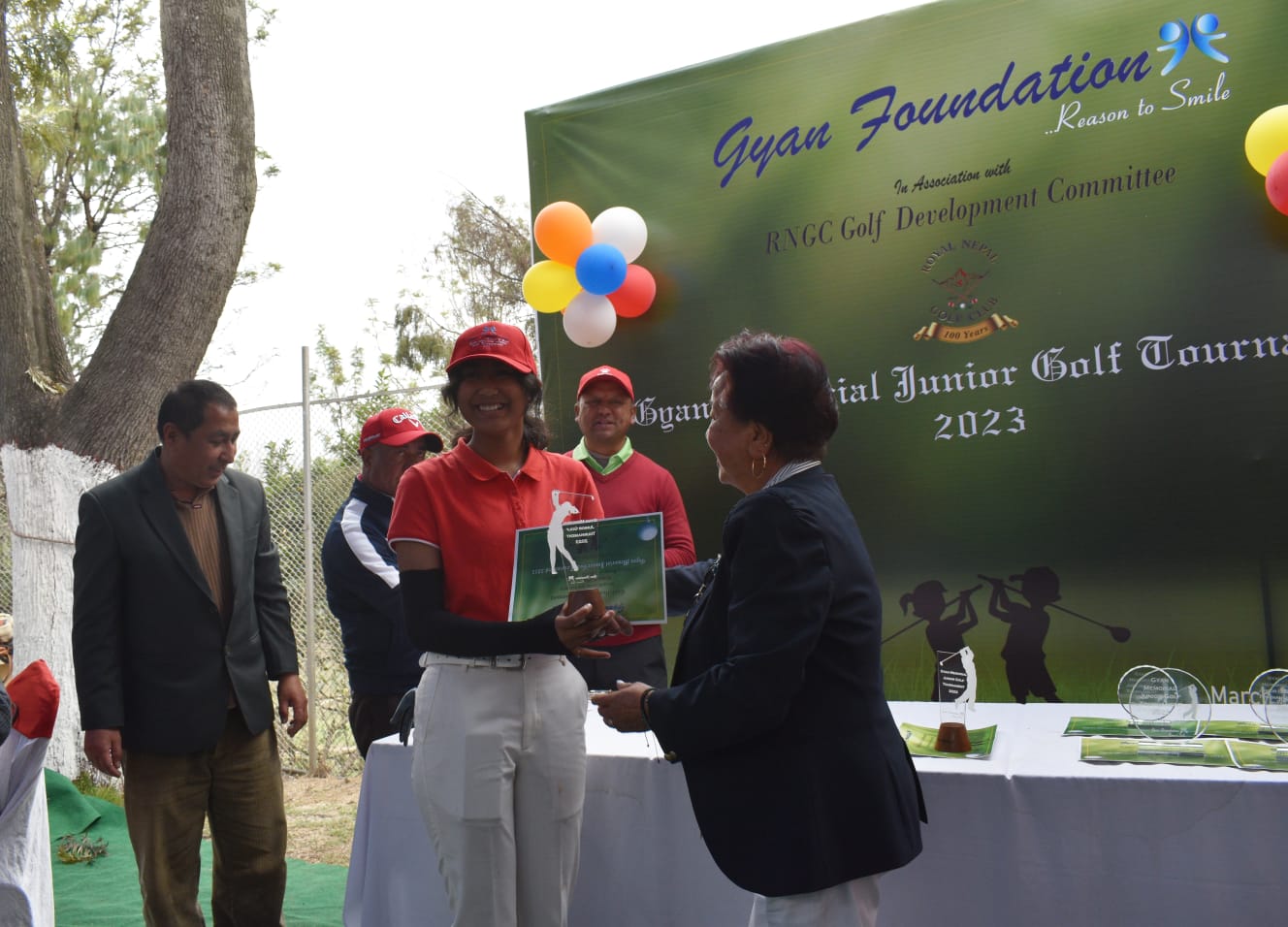 Avanie Appeared Winner in Junior Golf Championship