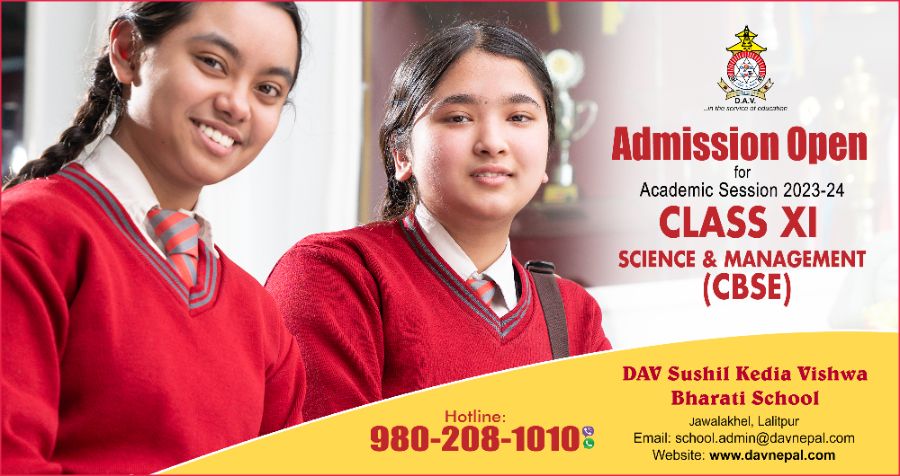 Admission Open for XI (CBSE)