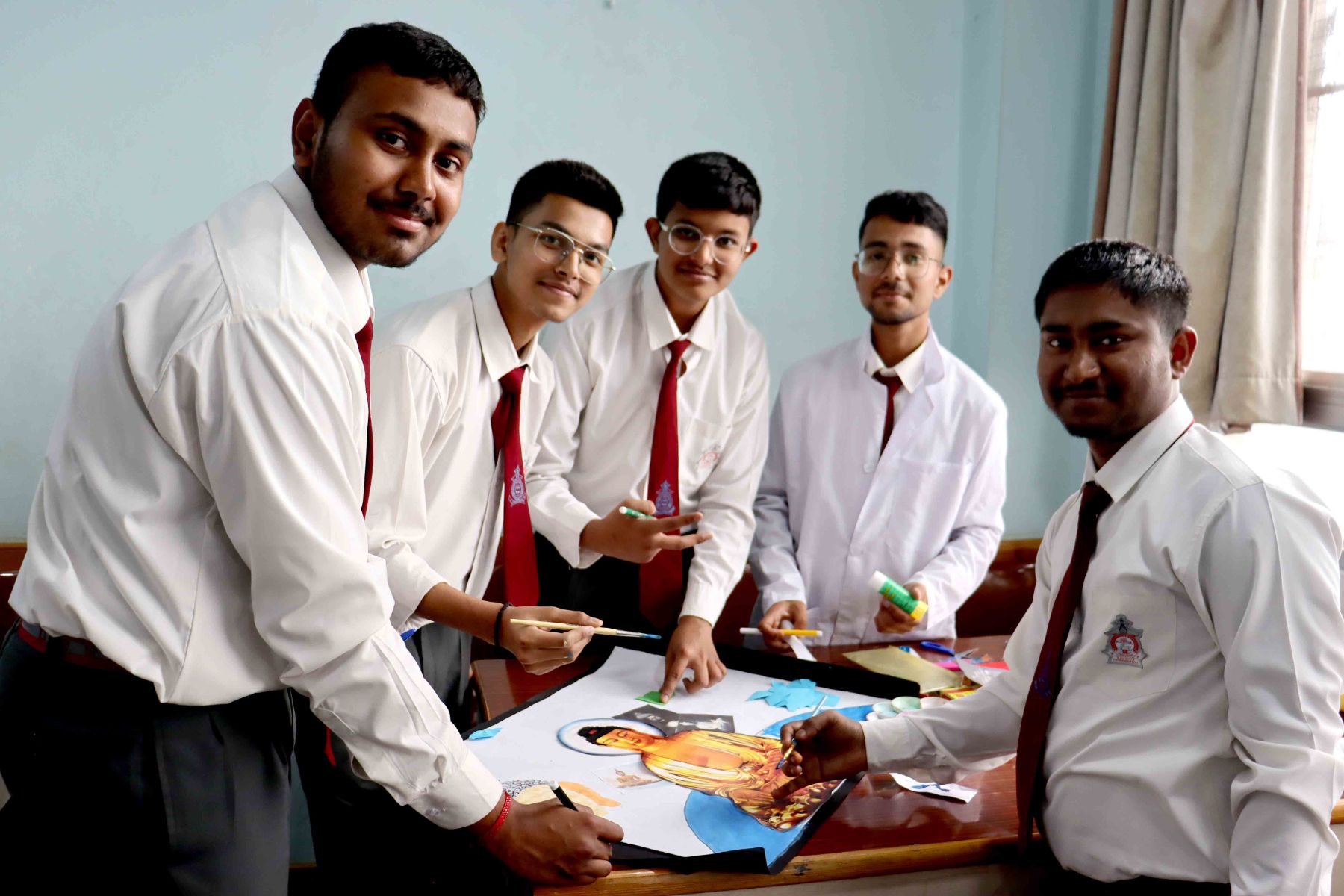 Collage Making Competition on the occasion of 'Buddha Jayanti'
