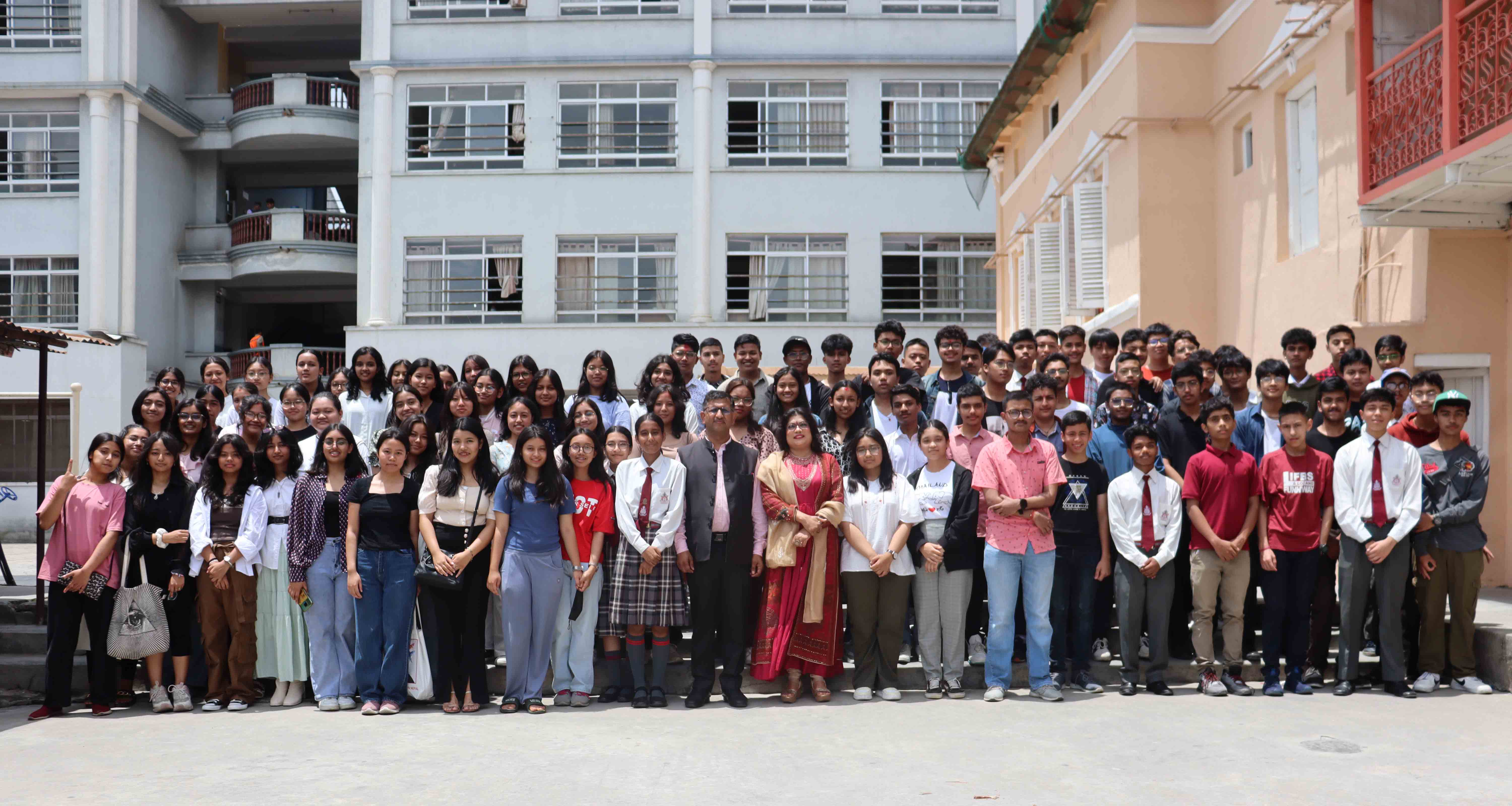 Principal Announced the SEE Results in Assembly