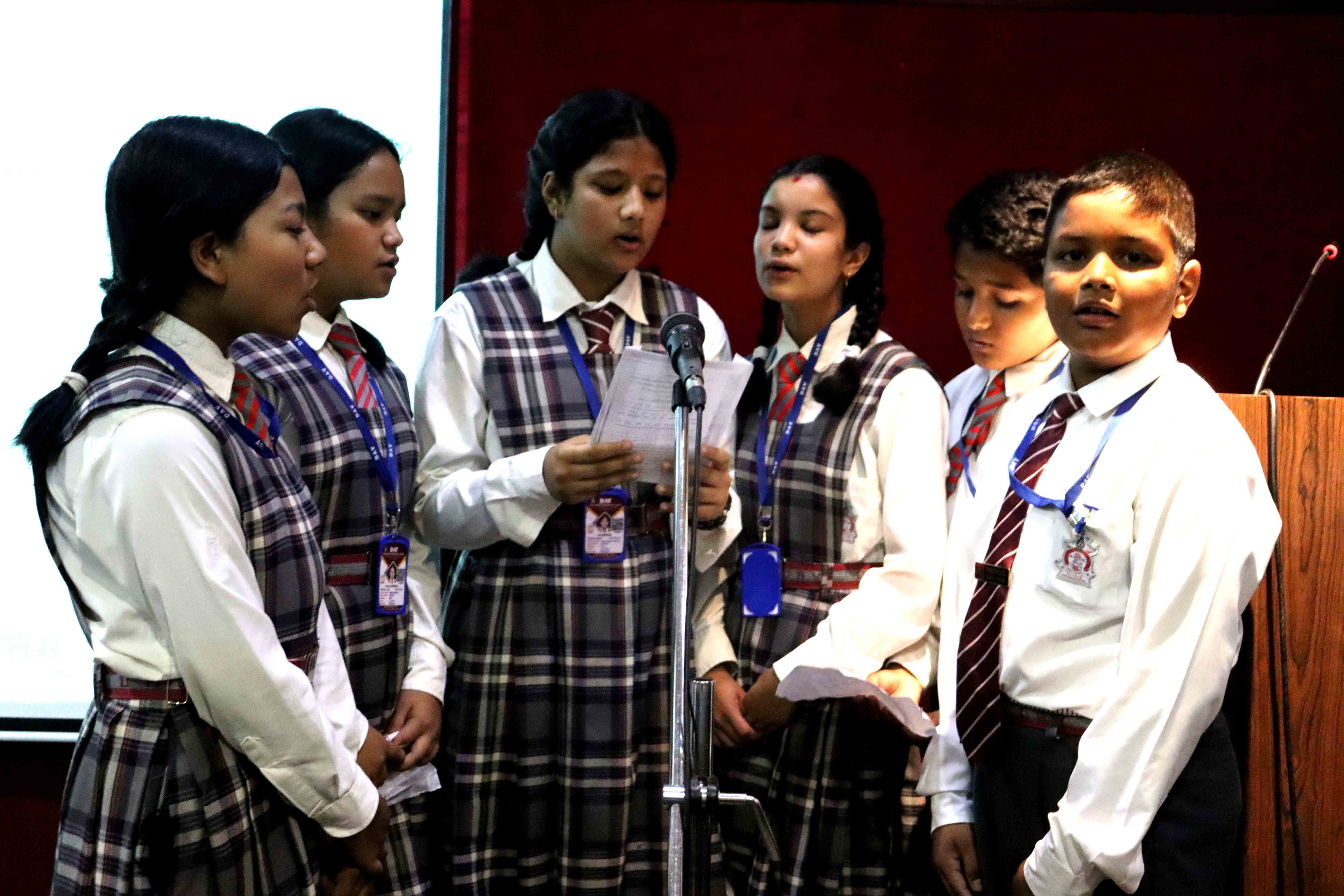 Shlokbachan Competition for Grade VII Students