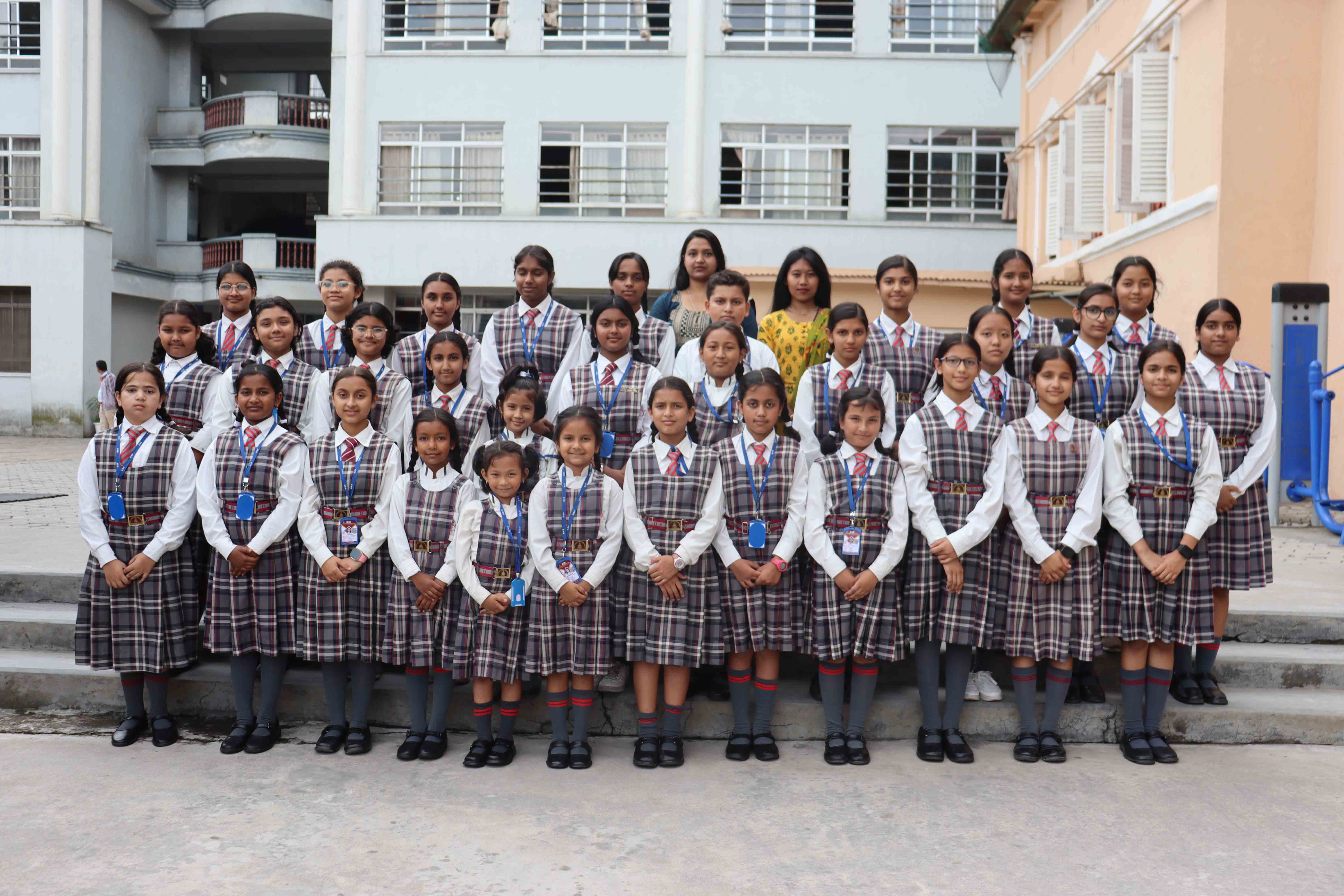 Bharatnatyam Students for the Academic Session 2023/24
