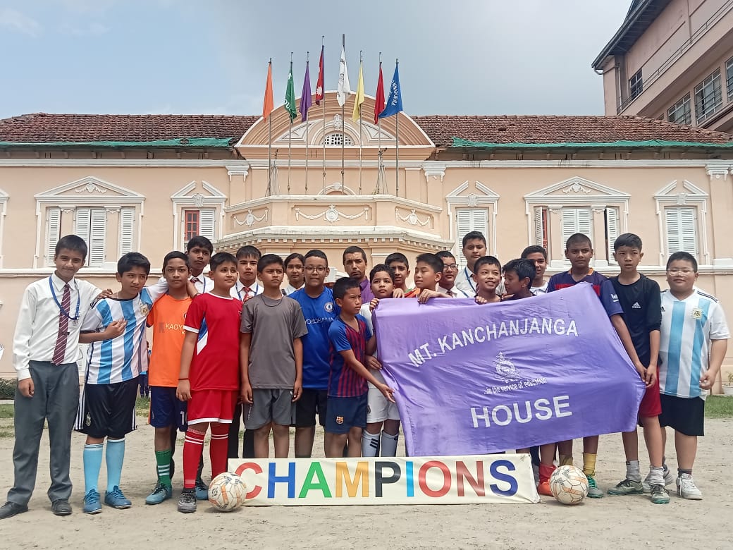 Inter House Football Tournament for Grade VII Boys