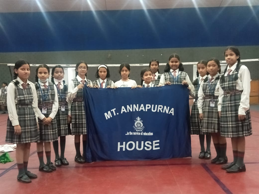 Inter-house Badminton Tournament for Grade V Girls
