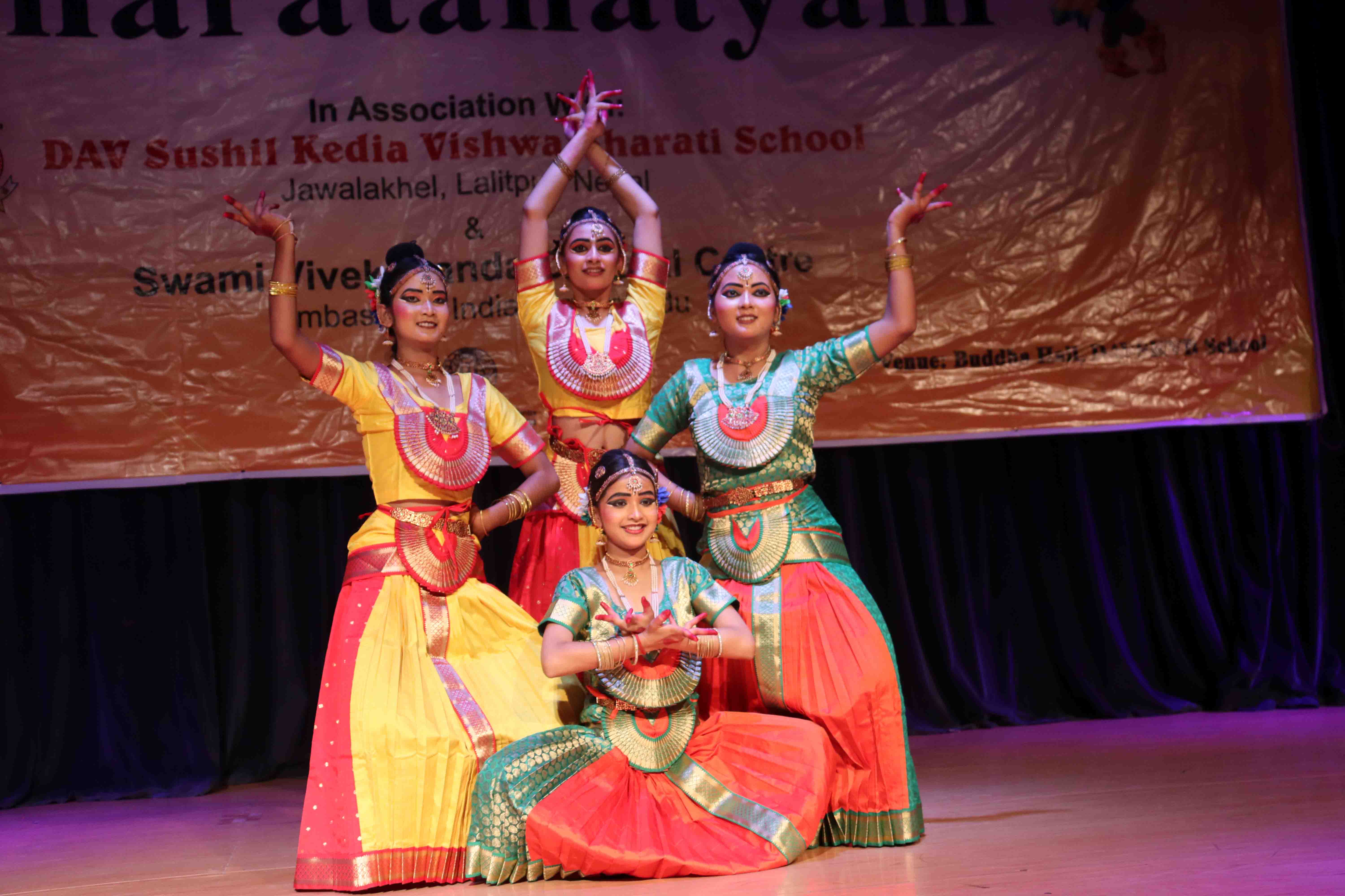 Bharatnatyam Classical Dance Evening at DAV School