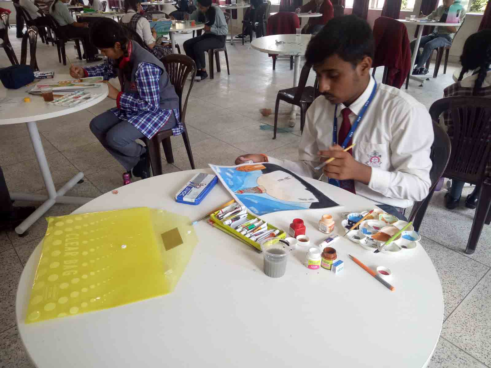 Participation in Painting Competition of MIS