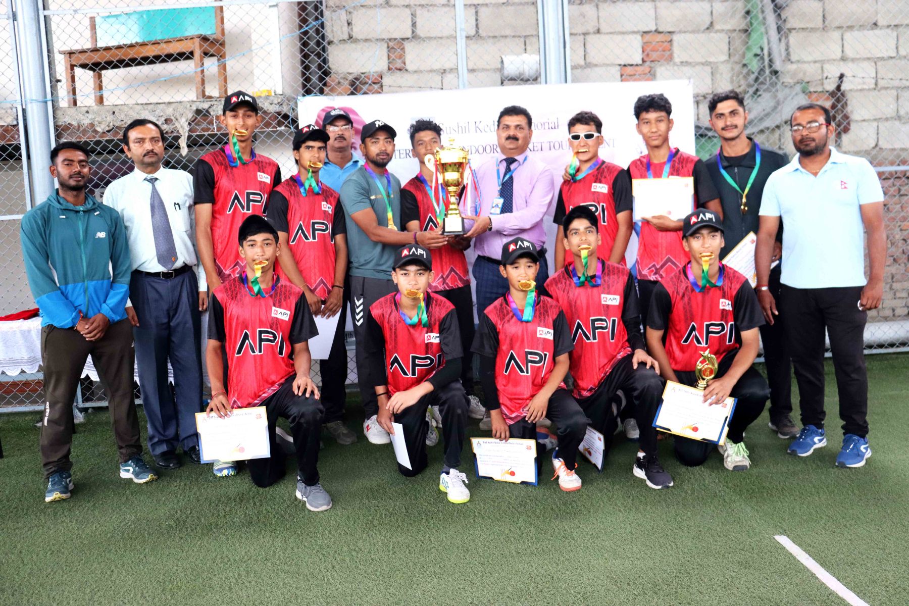 Closing Ceremony of 5th Sushil Kedia Memorial Interschool Cricket