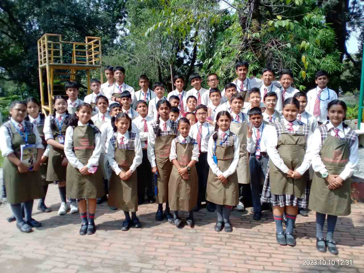 Participation in Interschool Competition and Animal Feeding