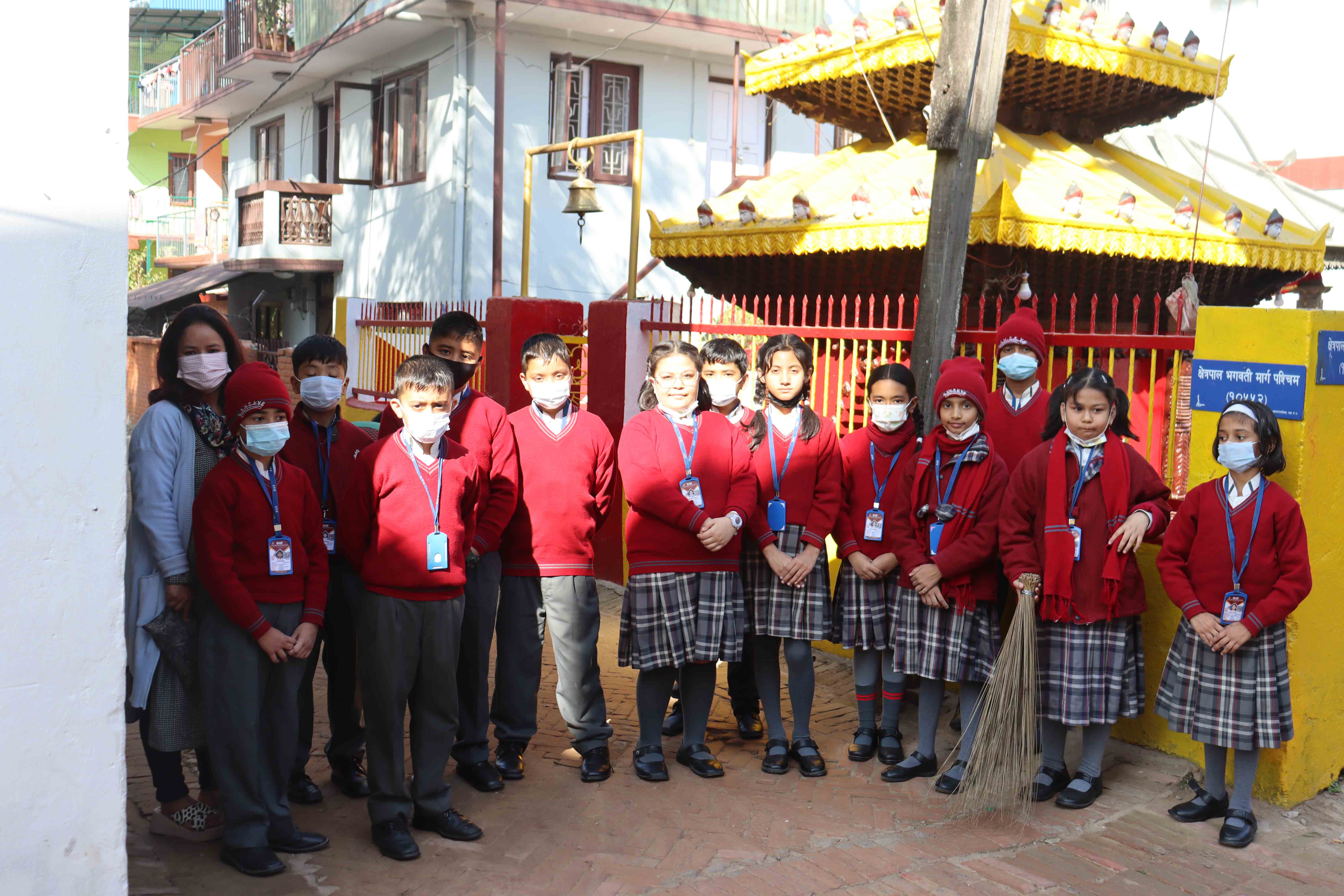 Labour Donation of Junior School
